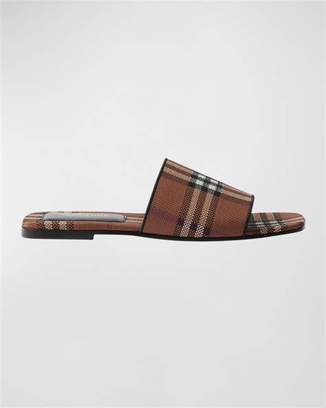 burberry slides|sandali burberry outlet.